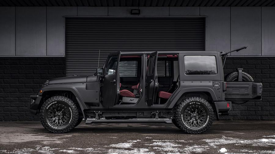  Jeep Wrangler Unlimited Black Hawk Edition by Project Kahn (JK) 2018 года  (UK) (фото 4 из 6)